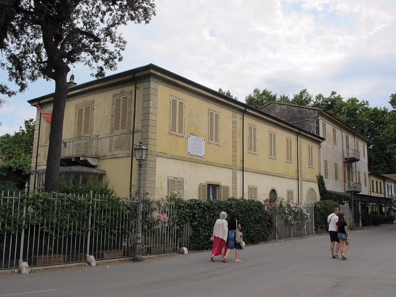 Villa Puccini at Torre del Lago, where the composer lived and is buried